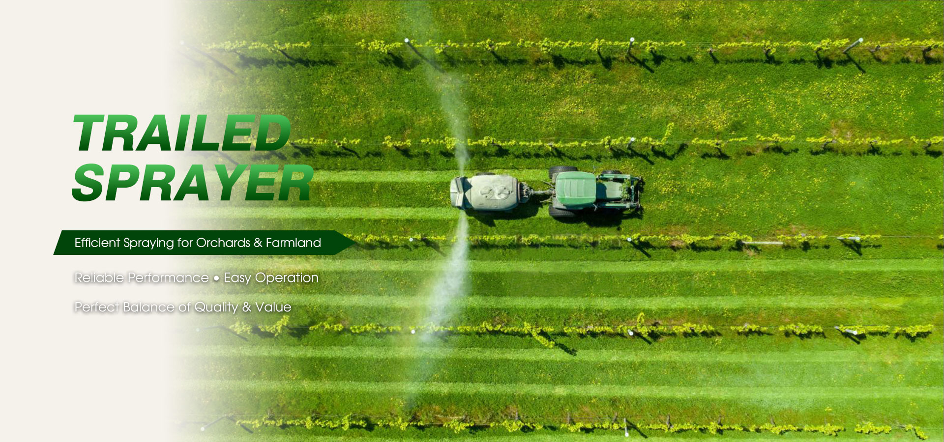Hersteller von landwirtschaftlichen Sprühgeräten in China